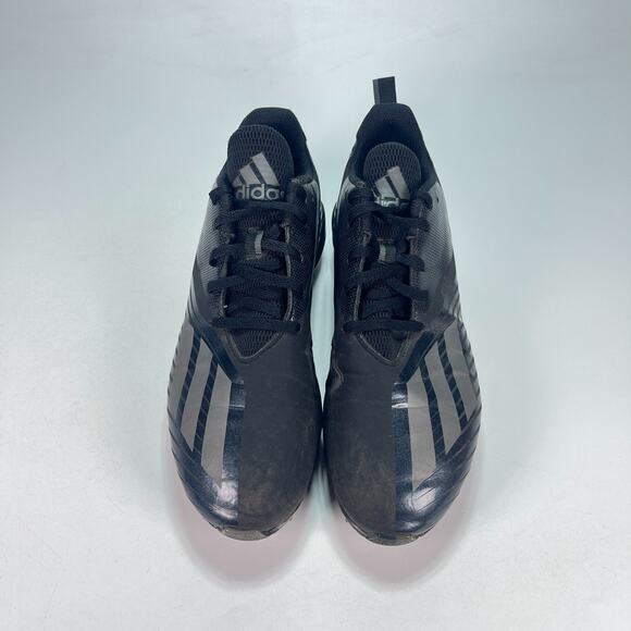 adidas Adizero Spark Mid Black Sprintskin Football Cleats FY8373 Men\'s Size 7 main image 9